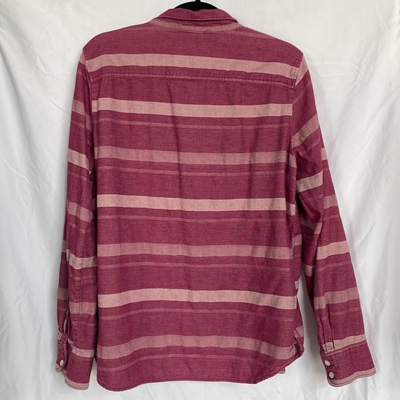 EUC 💙 JCREW Striped Women’s Flannel - Picture 5 of 6